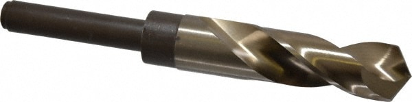 Chicago-Latrobe 53455 Reduced Shank Drill Bit: 55/64 Dia, 1/2 Shank Dia, 118 0, Cobalt Image