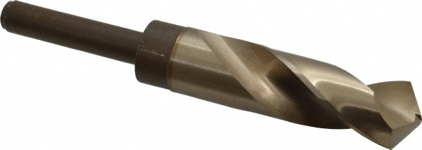 Chicago-Latrobe 53463 Reduced Shank Drill Bit: 63/64 Dia, 1/2 Shank Dia, 118 0, Cobalt Image