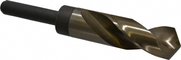 Chicago-Latrobe 53464 Reduced Shank Drill Bit: 1 Dia, 1/2 Shank Dia, 118 0, Cobalt Image