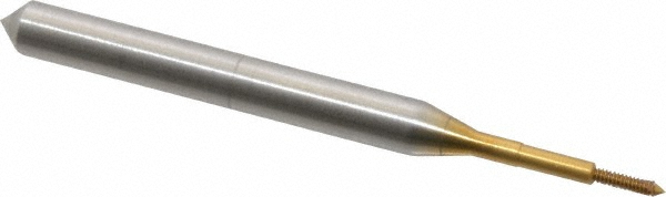 Plug Thread Gage: M1.00x0.250 Thread, Single End, Go
