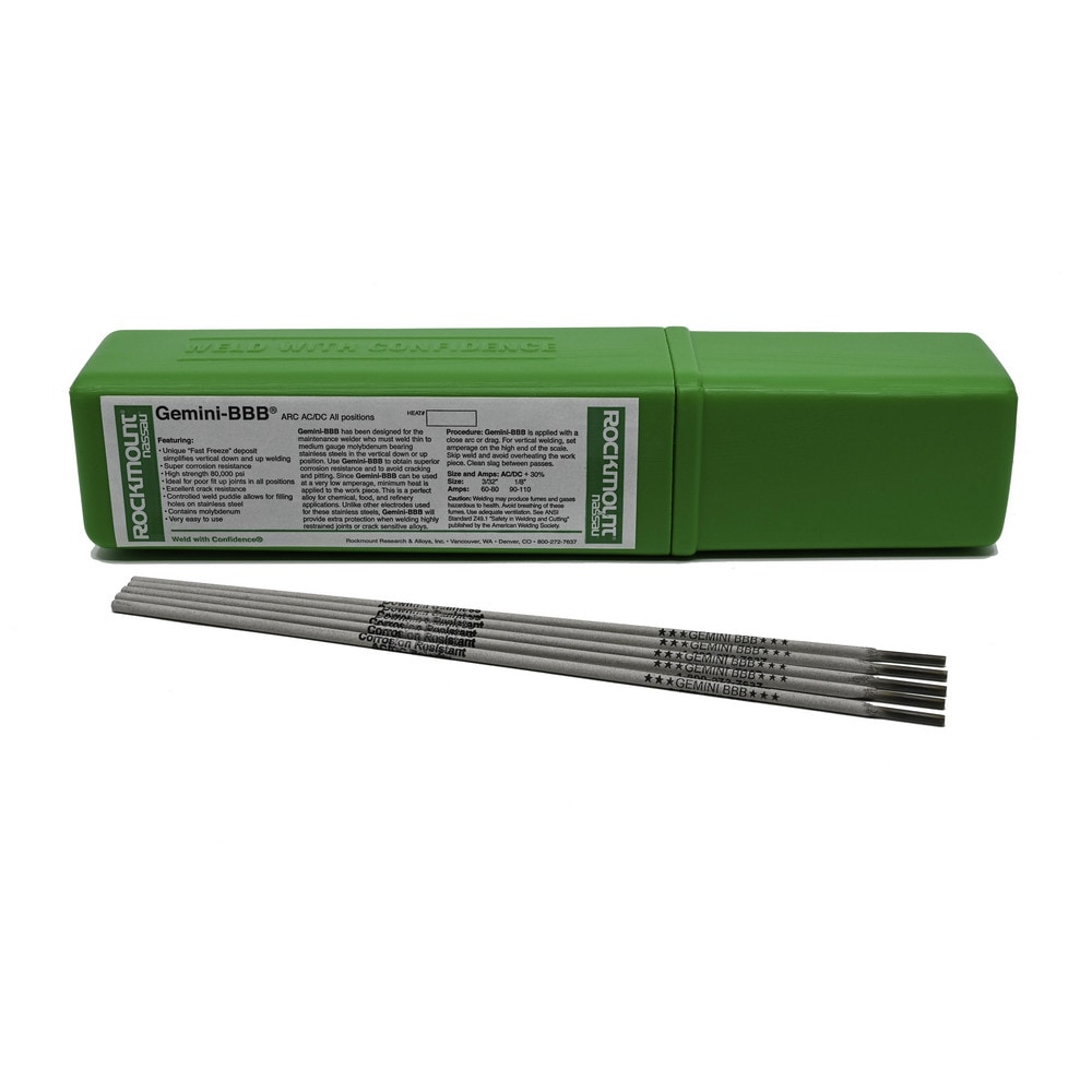 Rockmount Research And Alloys - Gemini BBB, Stick Welding Electrode ...