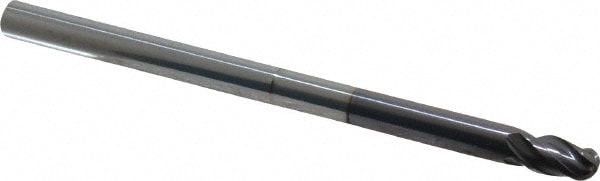 Niagara Cutter 17002931 Ball End Mill: 0.25" Dia, 0.375" LOC, 4 Flute, Solid Carbide Image