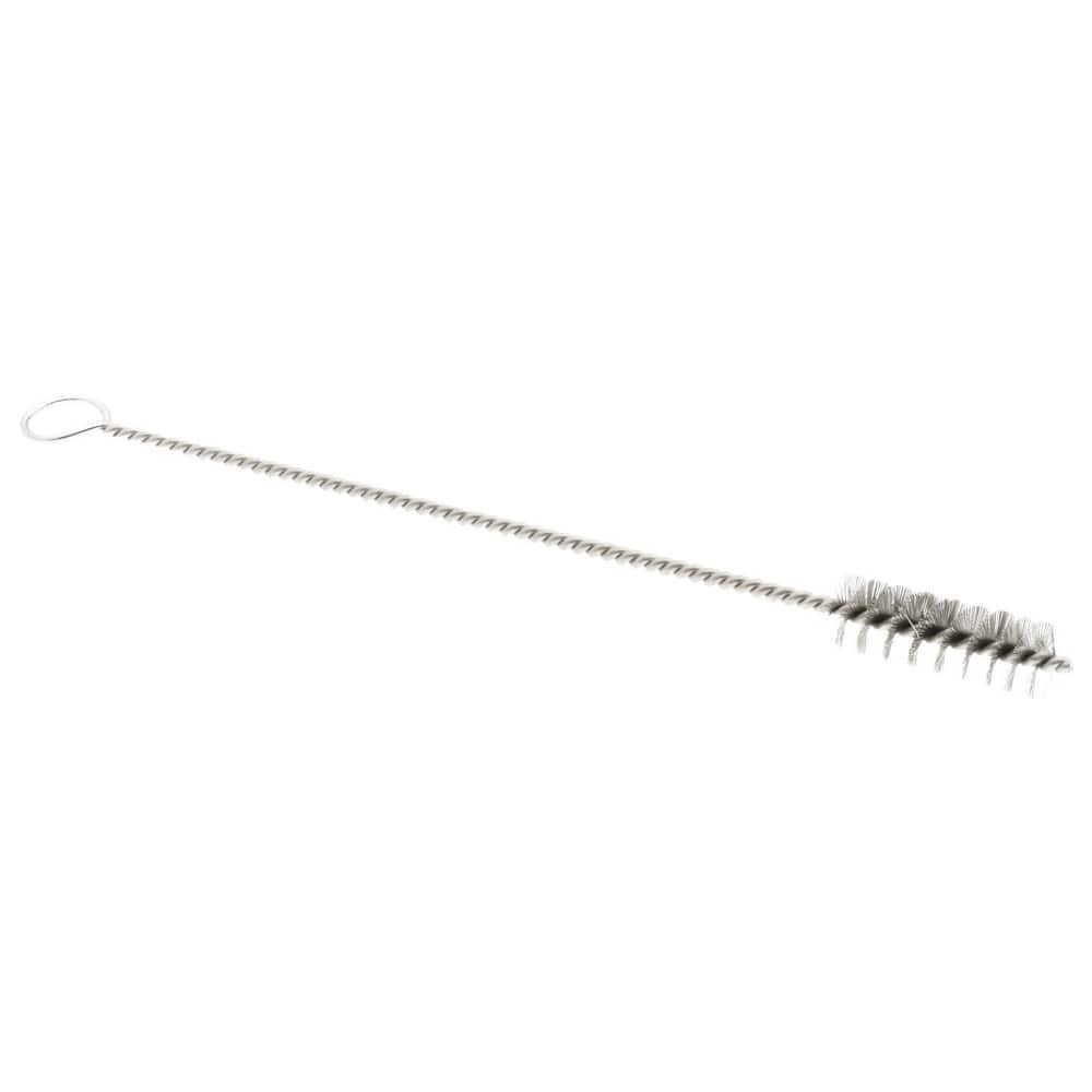 3/4" Long x 1/4" Diam Stainless Steel Twisted Wire Bristle Brush