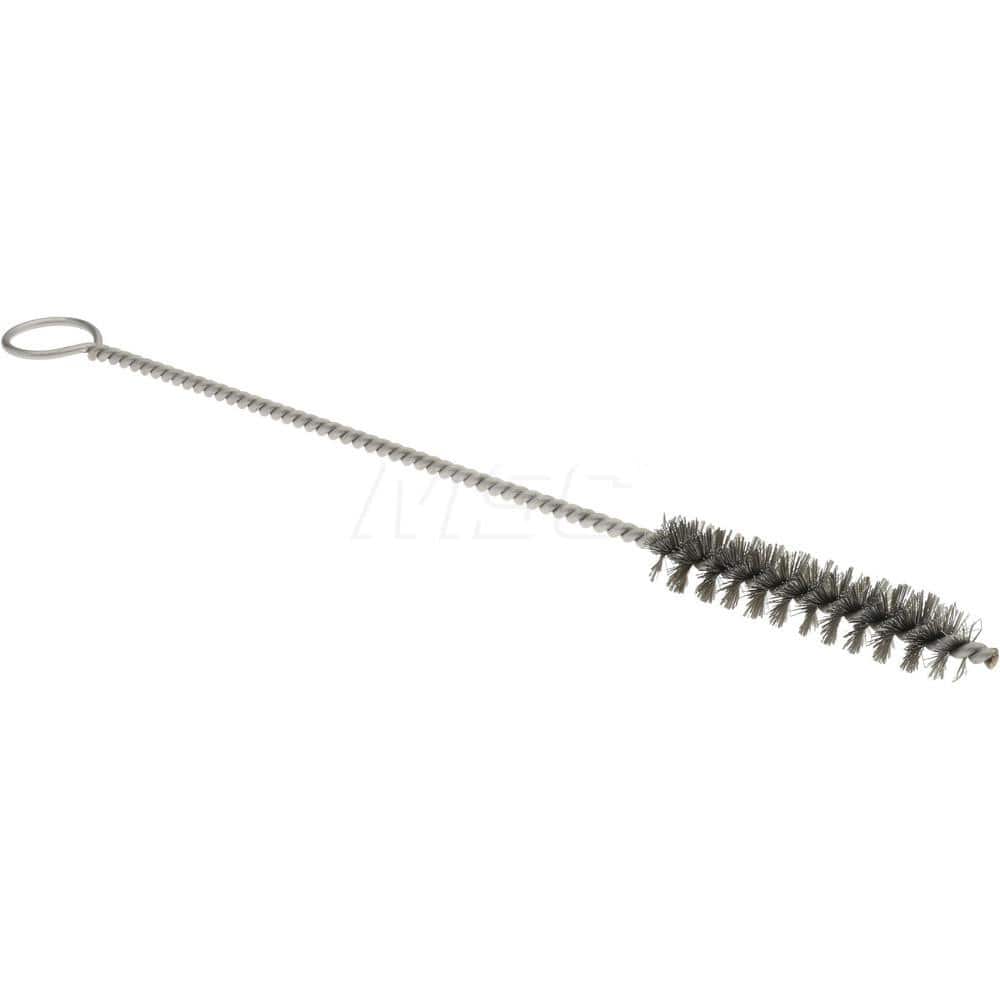 2-1/2" Long x 9/16" Diam Stainless Steel Twisted Wire Bristle Brush