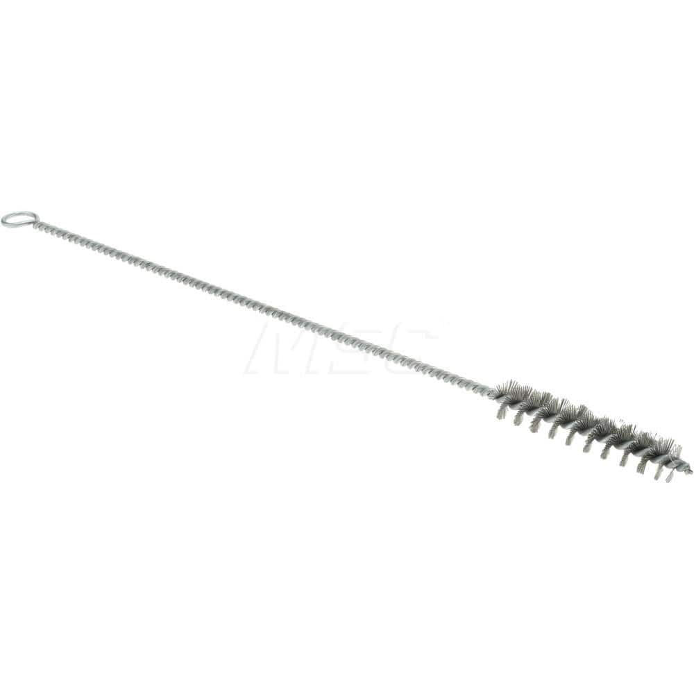 1-1/2" Long x 5/16" Diam Stainless Steel Twisted Wire Bristle Brush