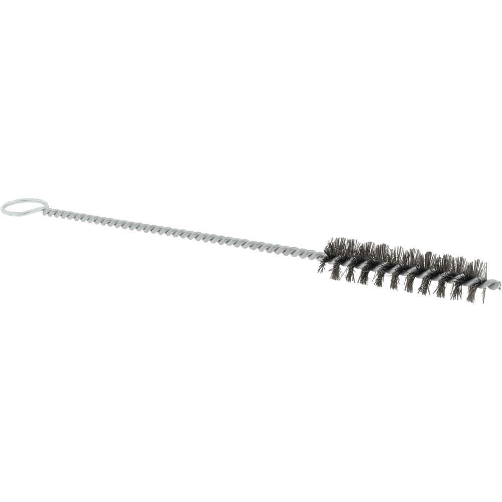 2-1/2" Long x 5/8" Diam Stainless Steel Twisted Wire Bristle Brush