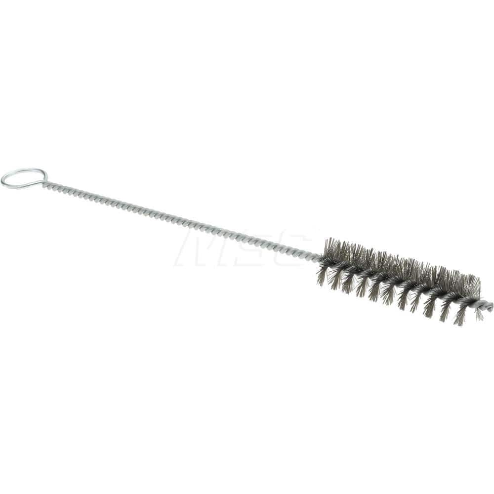 2-1/2" Long x 3/4" Diam Stainless Steel Twisted Wire Bristle Brush