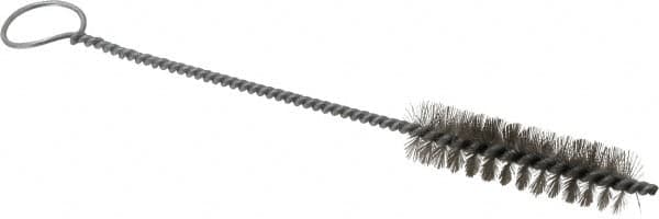 2-1/2" Long x 13/16" Diam Stainless Steel Twisted Wire Bristle Brush
