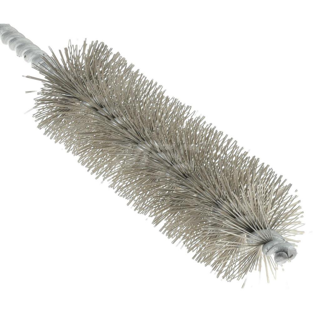 PROSOURCE 21/2" Long x 7/8" Diam Stainless Steel Twisted Wire Bristle Brush 03716107 MSC