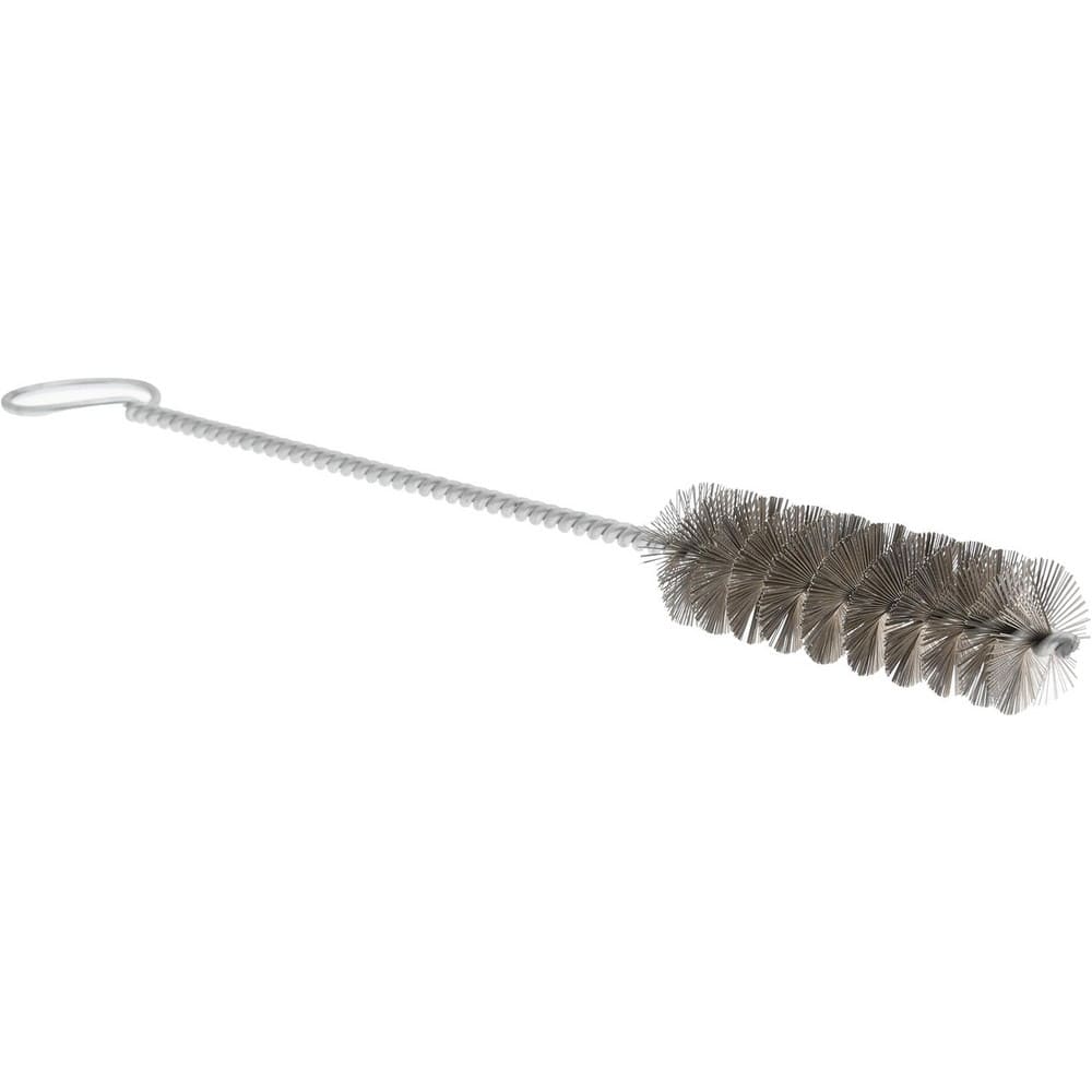 3" Long x 15/16" Diam Stainless Steel Twisted Wire Bristle Brush