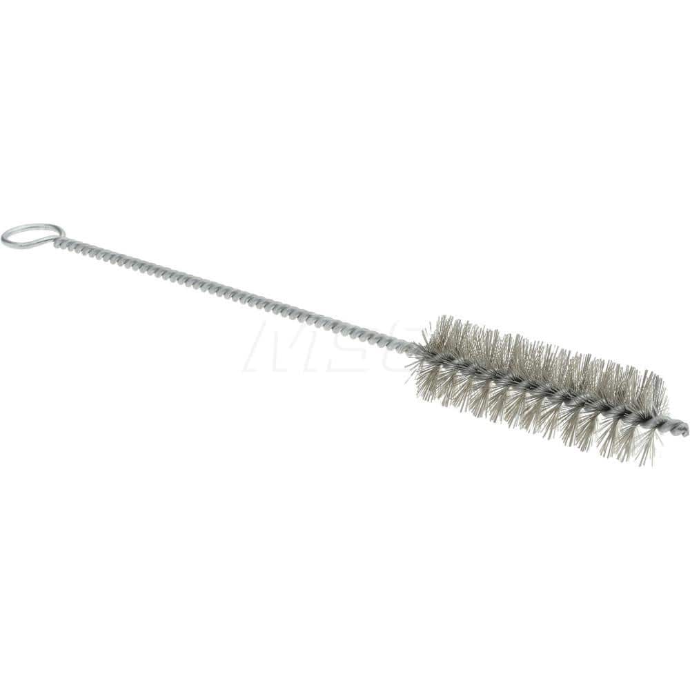 3" Long x 1" Diam Stainless Steel Twisted Wire Bristle Brush