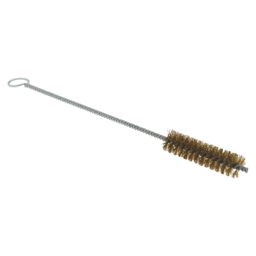 2" Long x 1/2" Diam Brass Twisted Wire Bristle Brush