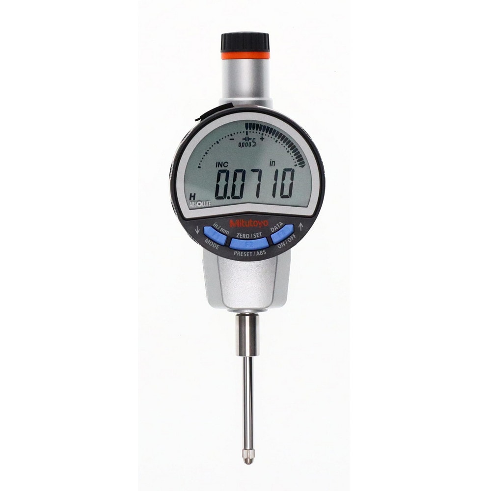 Electronic Test Indicator: 0 mm Min, 1.00 mm Max, 0.001000" Accuracy