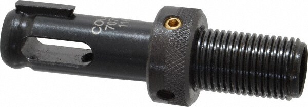 5/8-16 Inch Shank Thread, 5/8 Inch Outside Diameter, 1MT Morse Taper Adjustable Adapter Assembly