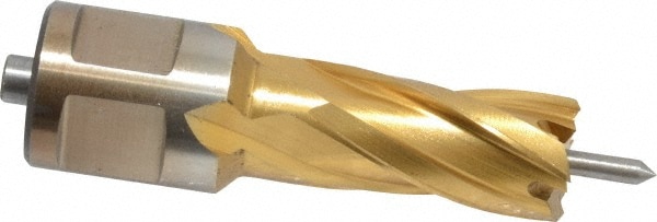 Hougen 12618 Annular Cutter: 9/16" Dia, 1" Depth of Cut, High Speed Steel Image