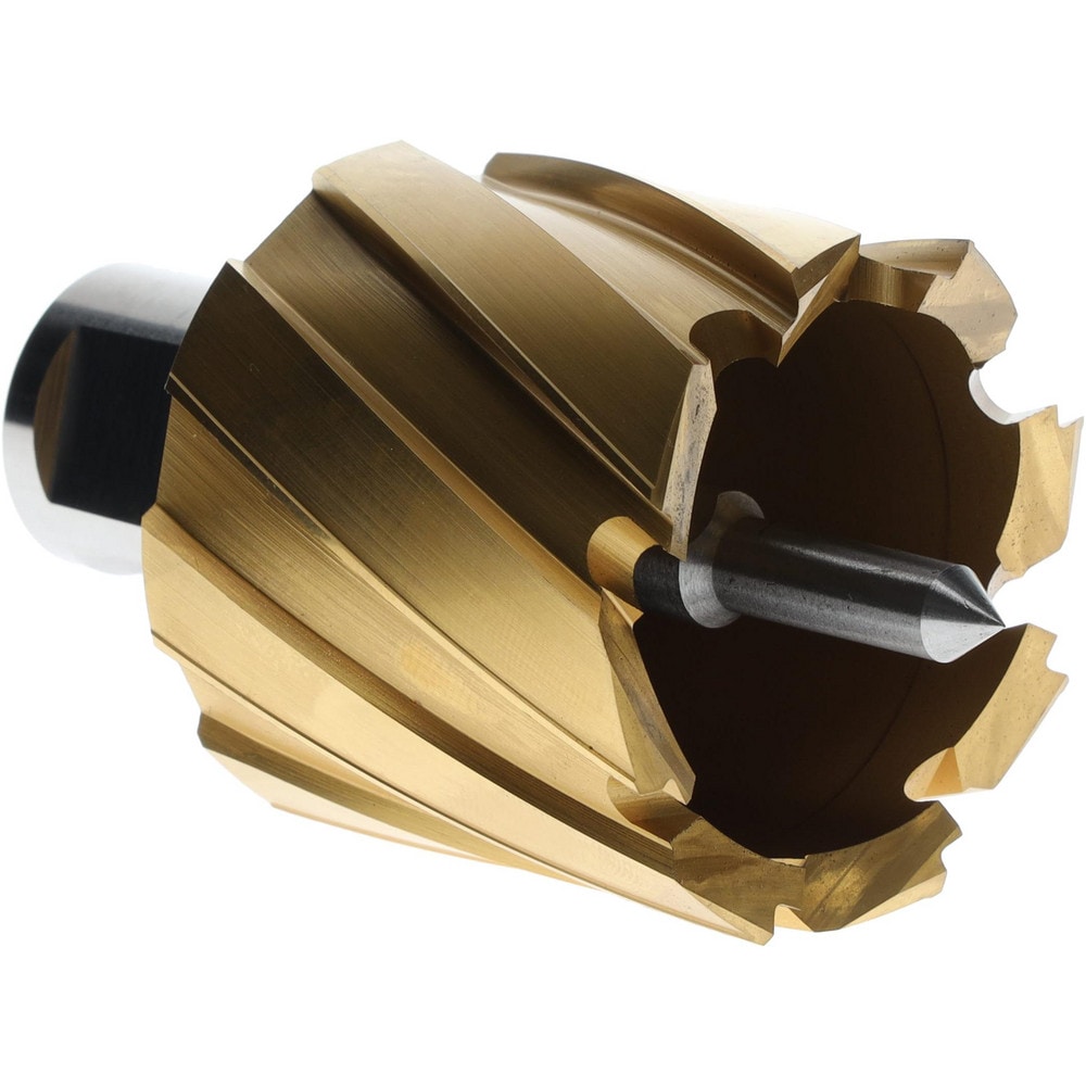 Annular Cutter: 1-5/8" Dia, 1" Depth of Cut, High Speed Steel