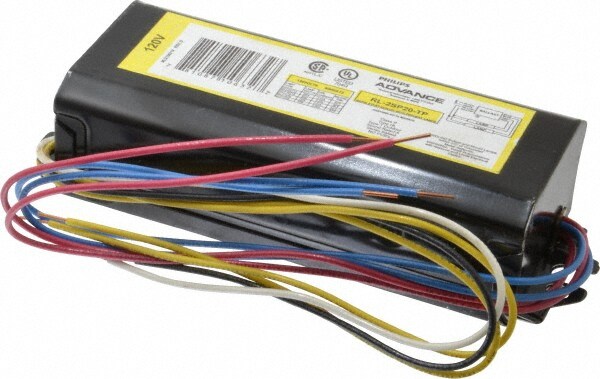 2 Lamp, 120 Volt, 0.49 to 0.58 Amp, 0 to 39 Watt, Trigger Start, Magnetic, Nondimmable Fluorescent Ballast