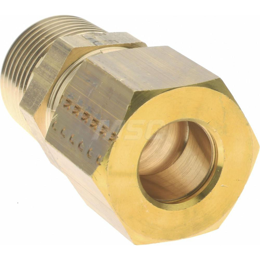 Legris - Compression Tube Connector: 10 mm Tube OD, Compression x MBSPT ...