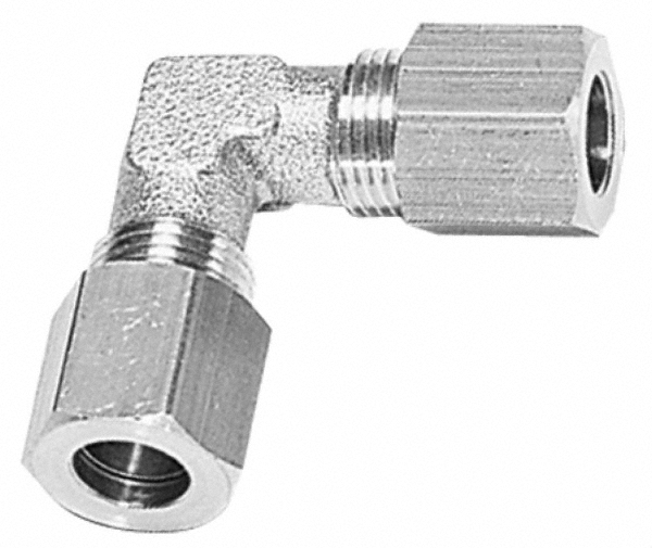 Legris 12mm Tube OD Brass Compression Tube Union Elbow 03751757 MSC Industrial Supply