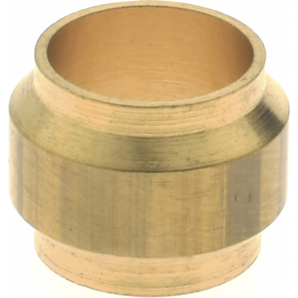 SET OF 6 FOR 1/4" O.D COMPRESSION SLEEVES PART#00060-04 BRASS TUBING 