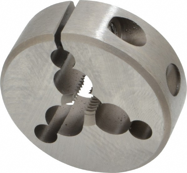 Irwin Hanson 4023 Round Die: 1/4-28, Carbon Steel Image