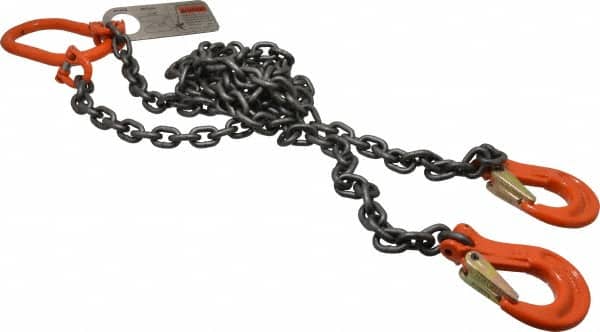 Pewag 5.5G100DOS/5 Chain Sling: 10" Wide, 5 Long, Steel 