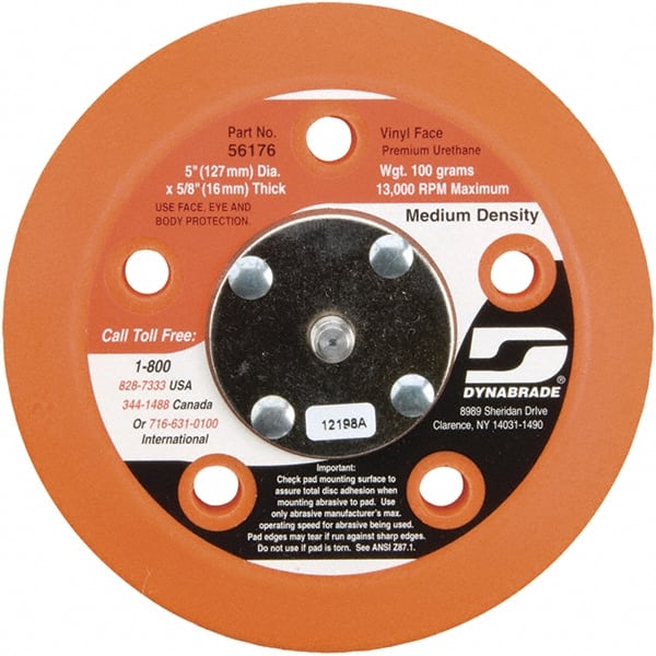 Dynabrade 56176 Disc Backing Pad: Adhesive & PSA 