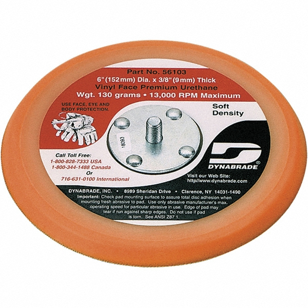 Dynabrade Disc Backing Pad Adhesive & PSA MSC Direct
