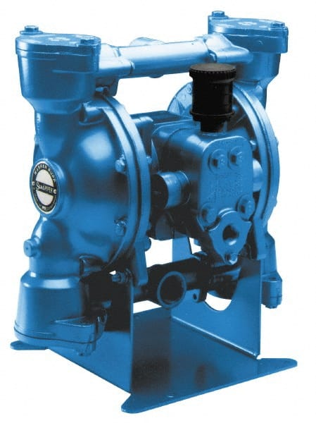 Air Operated Diaphragm Pump: 1" NPT, Stainless Steel Housing