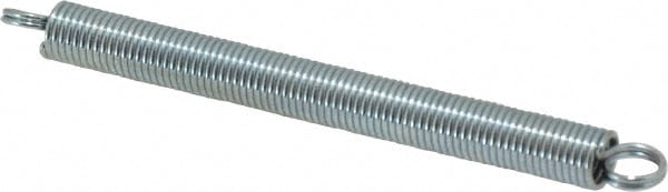 Gardner Spring 411C Extension Spring: 0.25" OD, 4.56 lb Max Load, 4.56" Extended Length, 0.0317" Wire Dia Image