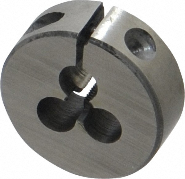 Round Die: #5-44, 1" OD, High Speed Steel