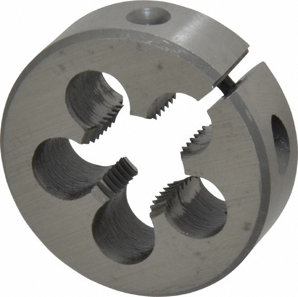Round Die: 9/16-18, High Speed Steel