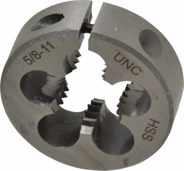 Value Collection 314-1266 Round Die: 5/8-11, High Speed Steel Image