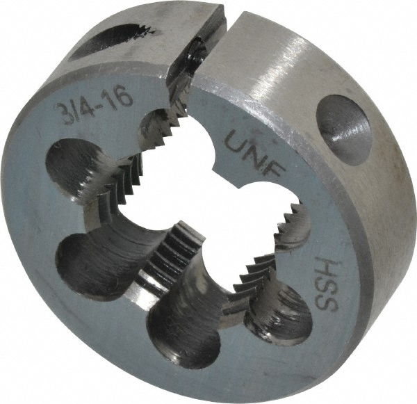 Value Collection 314-1272 Round Die: 3/4-16, High Speed Steel Image