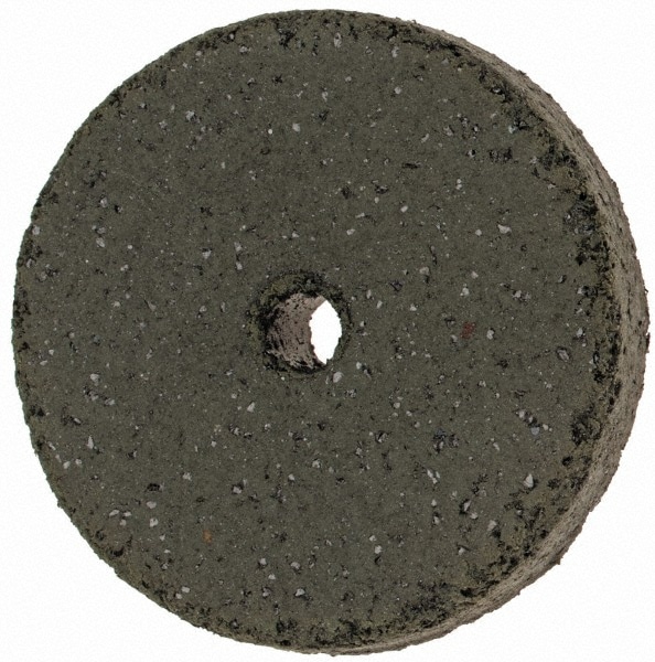 Cratex 86-2 C Surface Grinding Wheel: 1" Dia, 3/16" Thick, 1/8" Hole 