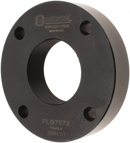 Nook Industries FLG7572 4.2" Flange OD x 0.83" Thickness Precision Acme Mounting Flange 