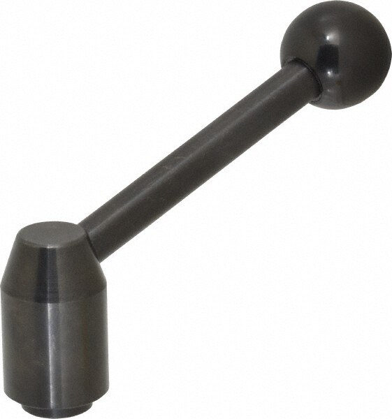 J.W. Winco 8TA13/E Tapped Insert Adjustable Clamping Handle: 1/2-13 Thread, 3/4" Hub Dia, Steel Image