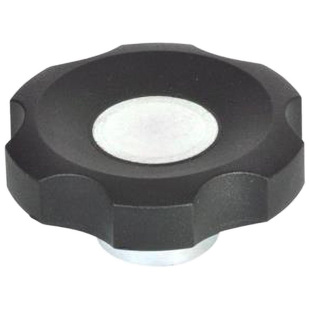 Lobed Knob: 2.36" Head Dia, 6 Point