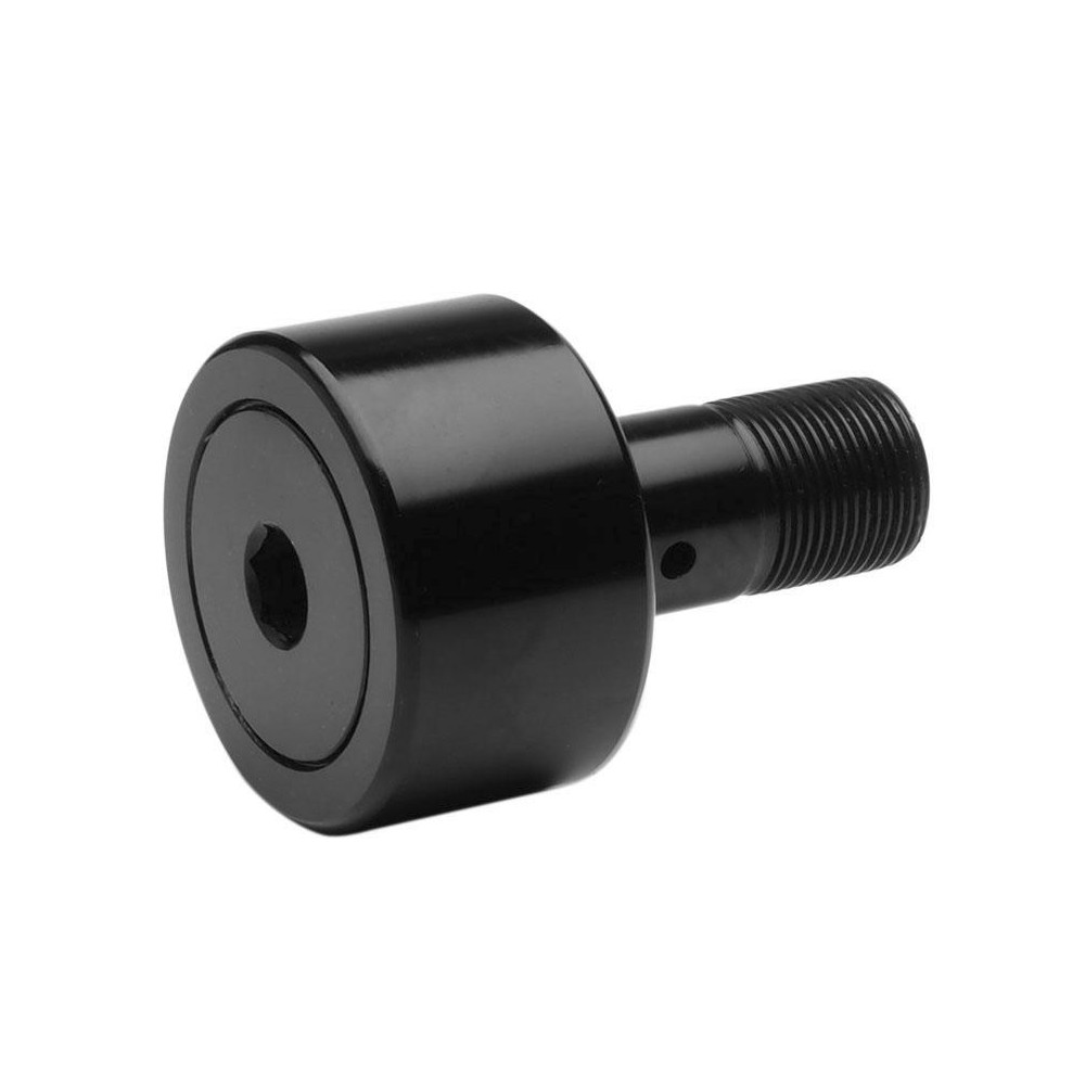 Accurate Bushing Plain Cam Follower 0.75" Roller Dia, 0.5" Roller