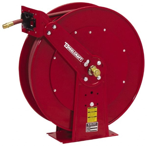 Reelcraft 81100 OLP Hose Reel with Hose: 3/8" ID Hose x 100, Spring Retractable 