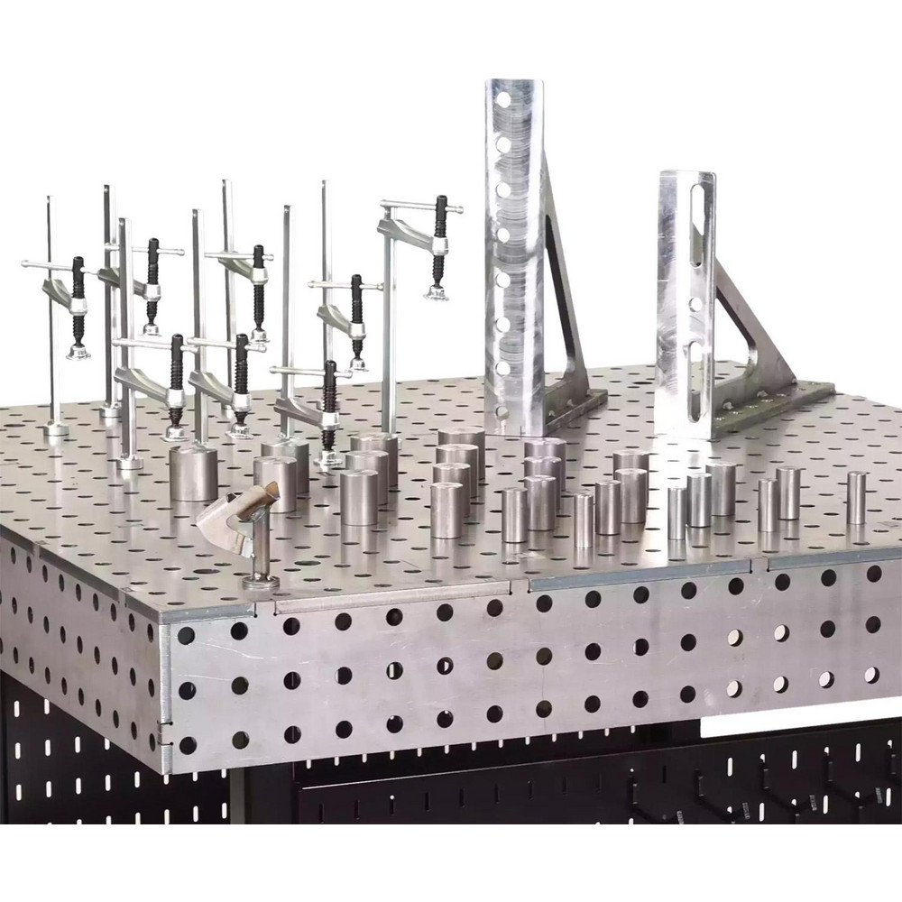 Retractable Pin Fixturing Flextur - Welding Plate & Positioner Accessories: Type: 57-Piece ...