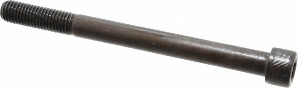 Value Collection 532228PS Hex Head Cap Screw: M12 x 1.75 x 140 mm, Grade 12.9 Alloy Steel, Black Oxide Finish Image