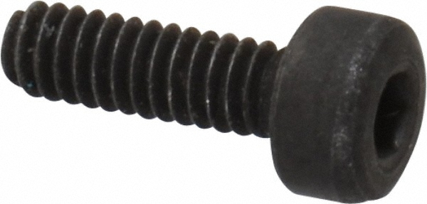 Value Collection 532516PR Hex Head Cap Screw: M2 x 0.40 x 6 mm, Grade 12.9 Alloy Steel, Black Oxide Finish Image