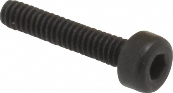 Value Collection 532520PR Hex Head Cap Screw: M2 x 0.40 x 10 mm, Grade 12.9 Alloy Steel, Black Oxide Finish Image
