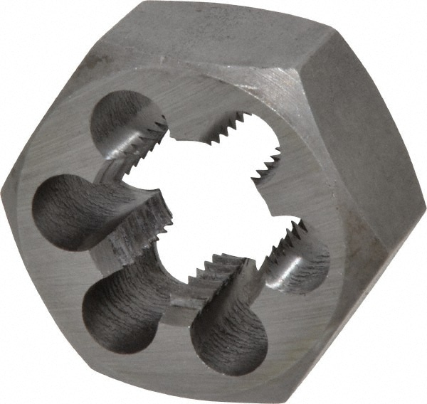 Value Collection 364-0223 Hex Rethreading Die: M22 x 2.50 Thread, Right Hand, Carbon Steel Image