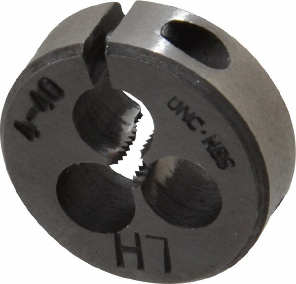 Round Die: #4-40, High Speed Steel