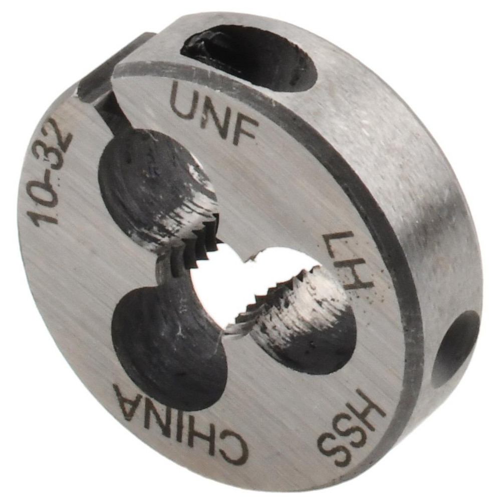 Round Die: #10-32, High Speed Steel