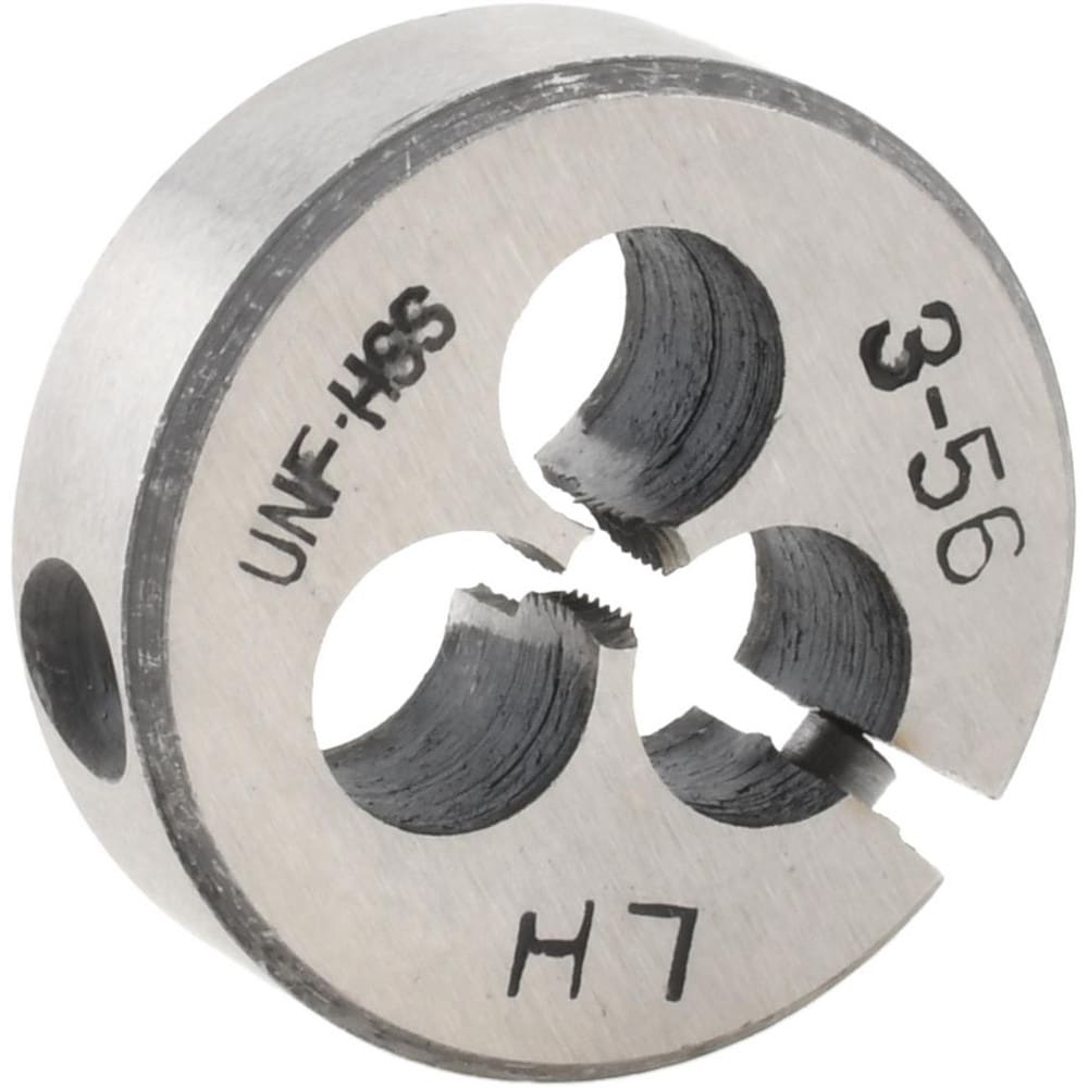 Round Die: #3-56, High Speed Steel
