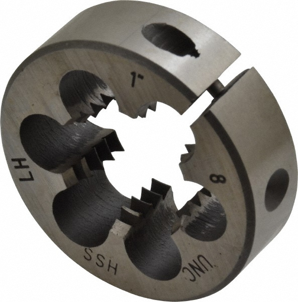 Value Collection 314-4378 Round Die: 1-8, 2" OD, High Speed Steel Image