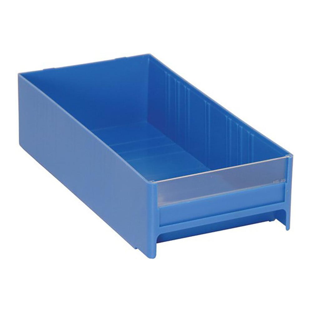 Quantum Storage Plastic Drawer Bin Blue Msc Industrial Supply Co